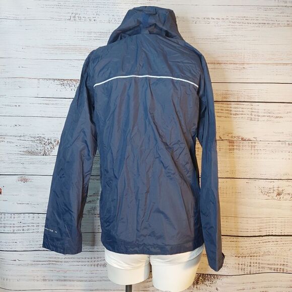 Girls Youth 14/16 Columbia Sportswear Omni-Tech Hoddie Windbreaker - Picture 5 of 15